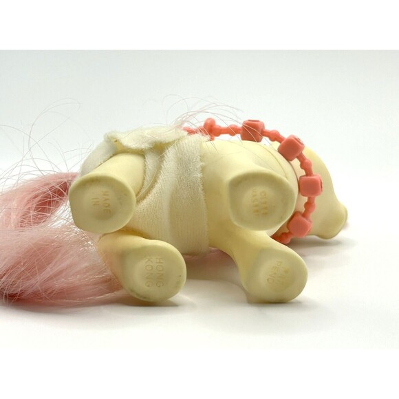 Vintage My Little Pony G1 1984 Baby Moondancer Figure w/ Diaper and Necklace MLP - Picture 6 of 12